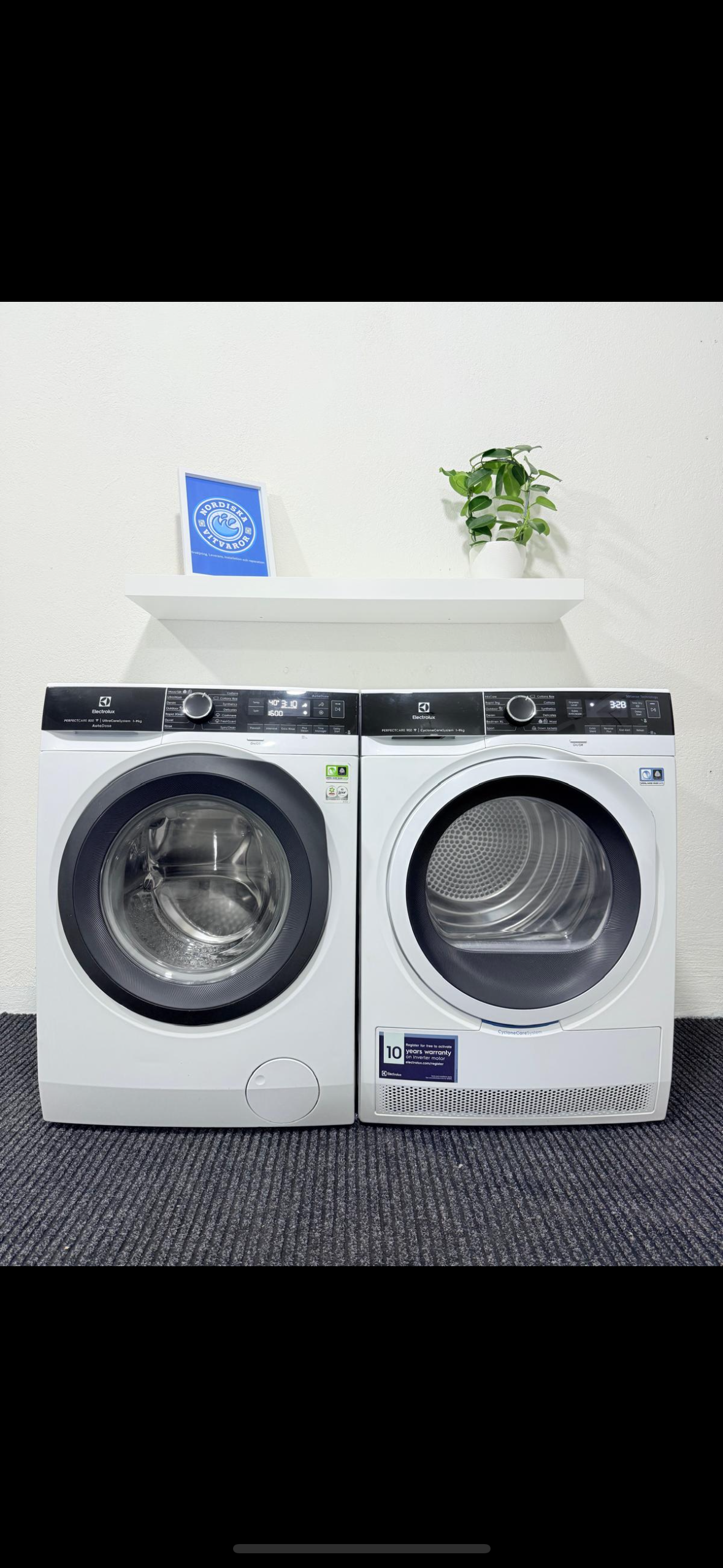 ✨ Paketdeal: Toppklassig tvätt & tork från Electrolux – Endast 8000 kr! ✨6 månader garanti