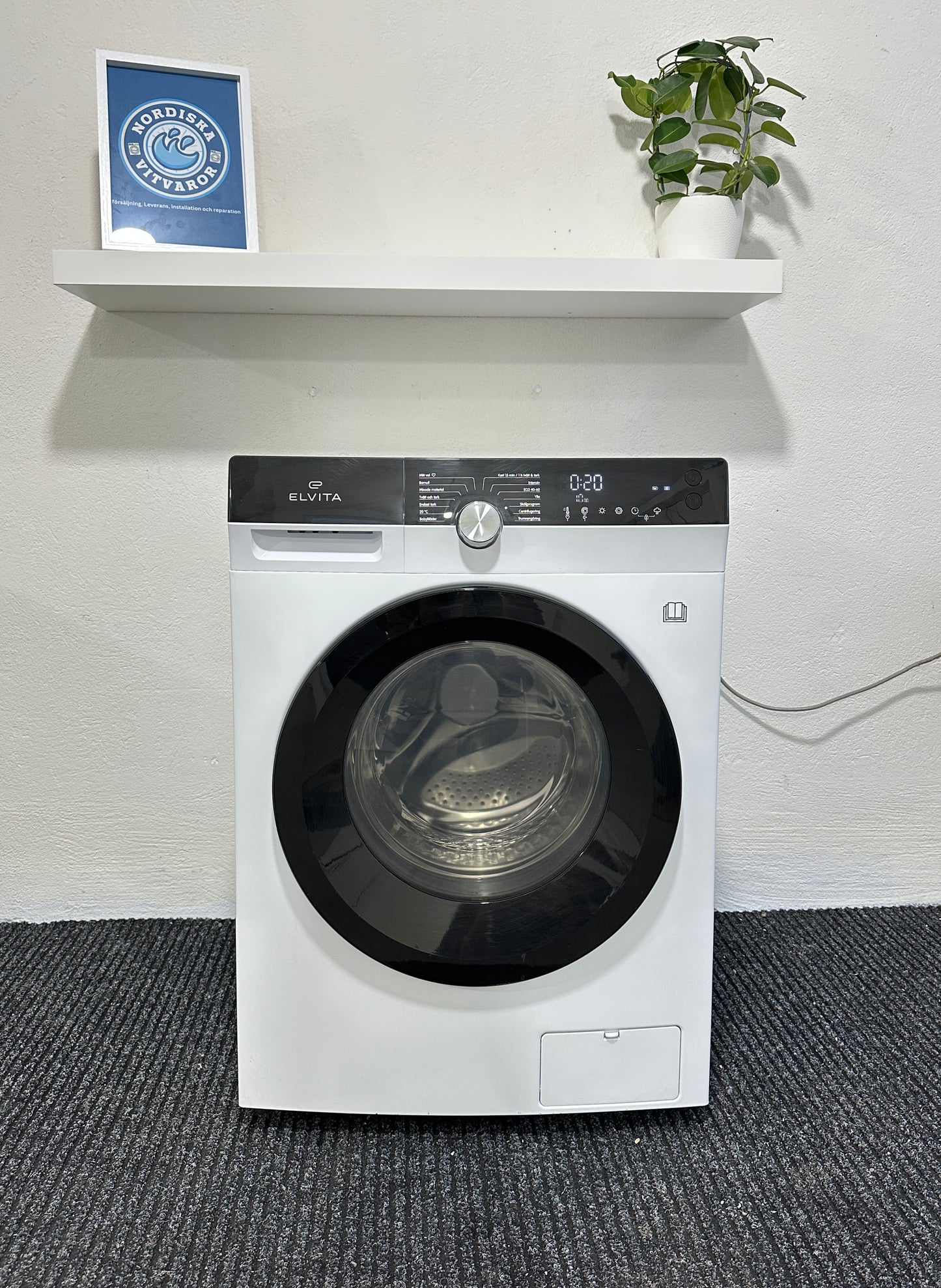Elvita CTC7107V – Kombinerad Tvätt & Tork ⚡️(6 månader garanti ingår)