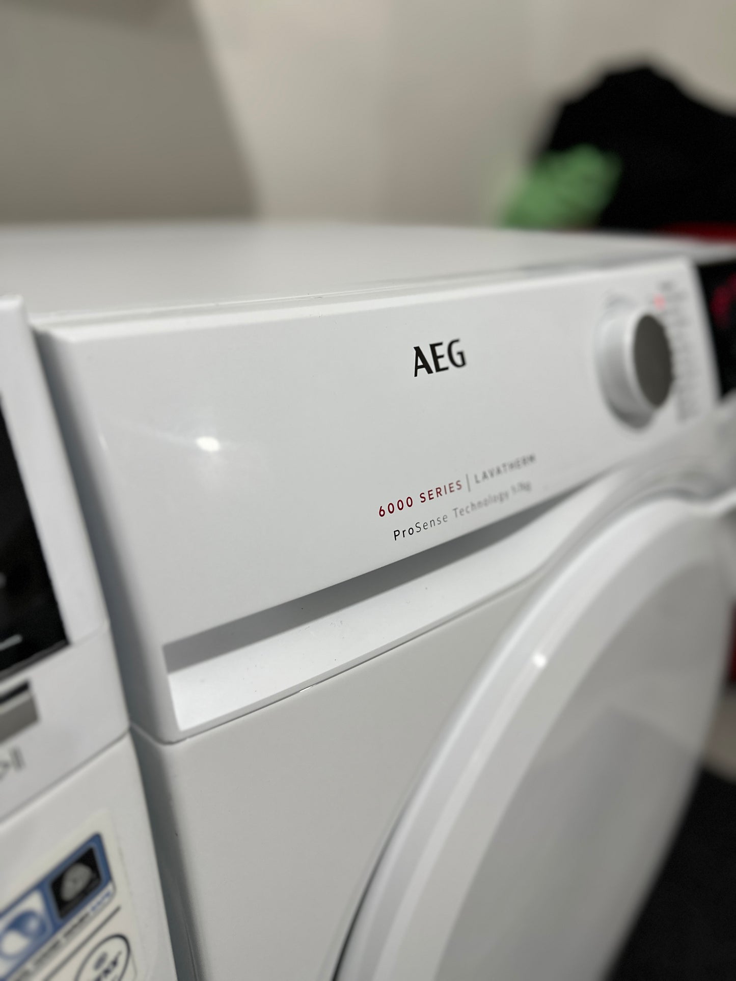 AEG tvättmaskin och torktumlare 6000 series