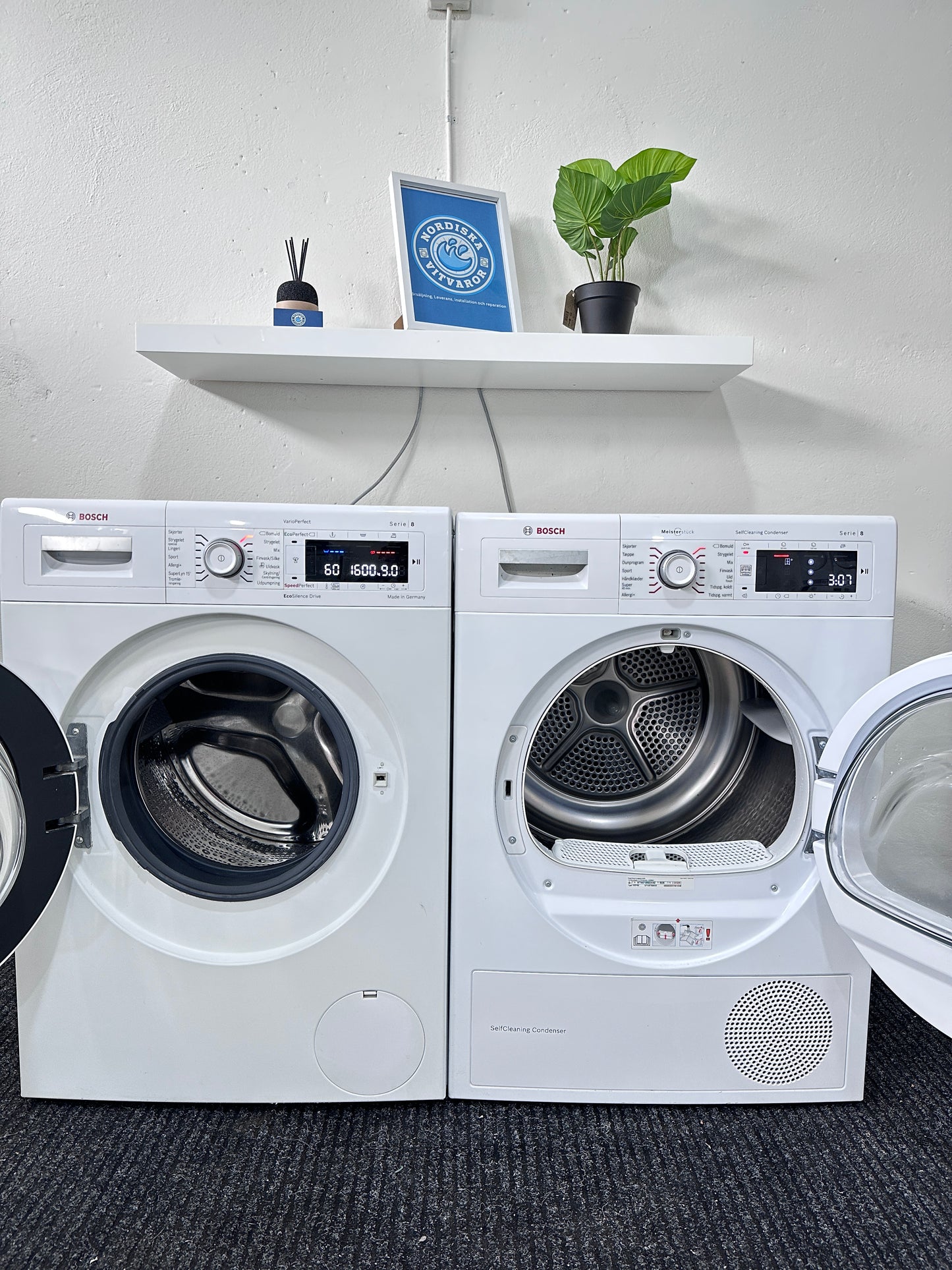 Bosch Serie 8 tvätt och tork