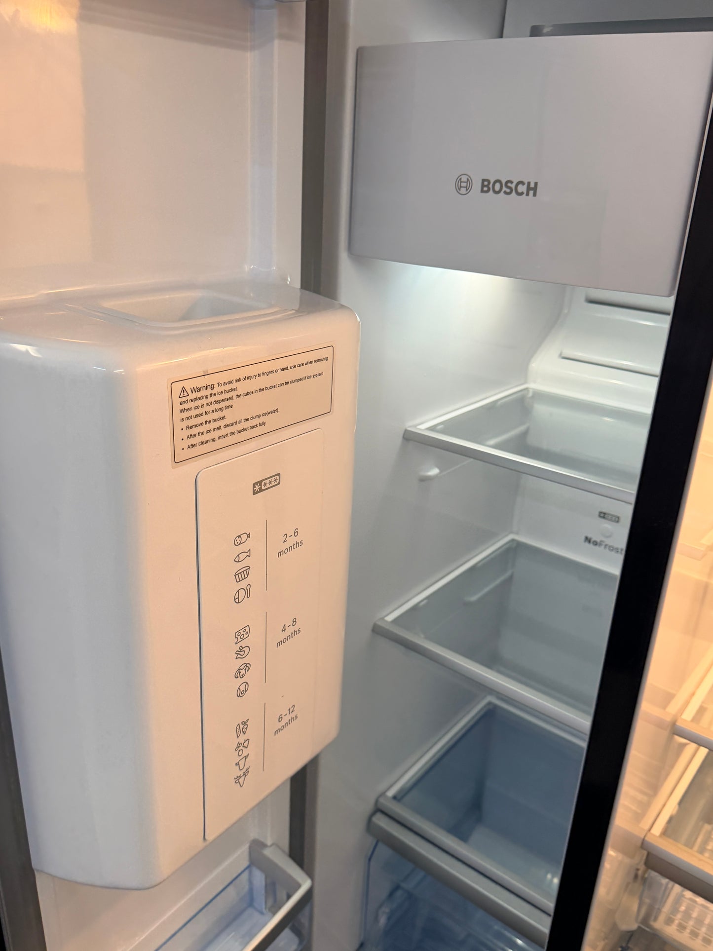 Bosch Side by Side kyl och frys