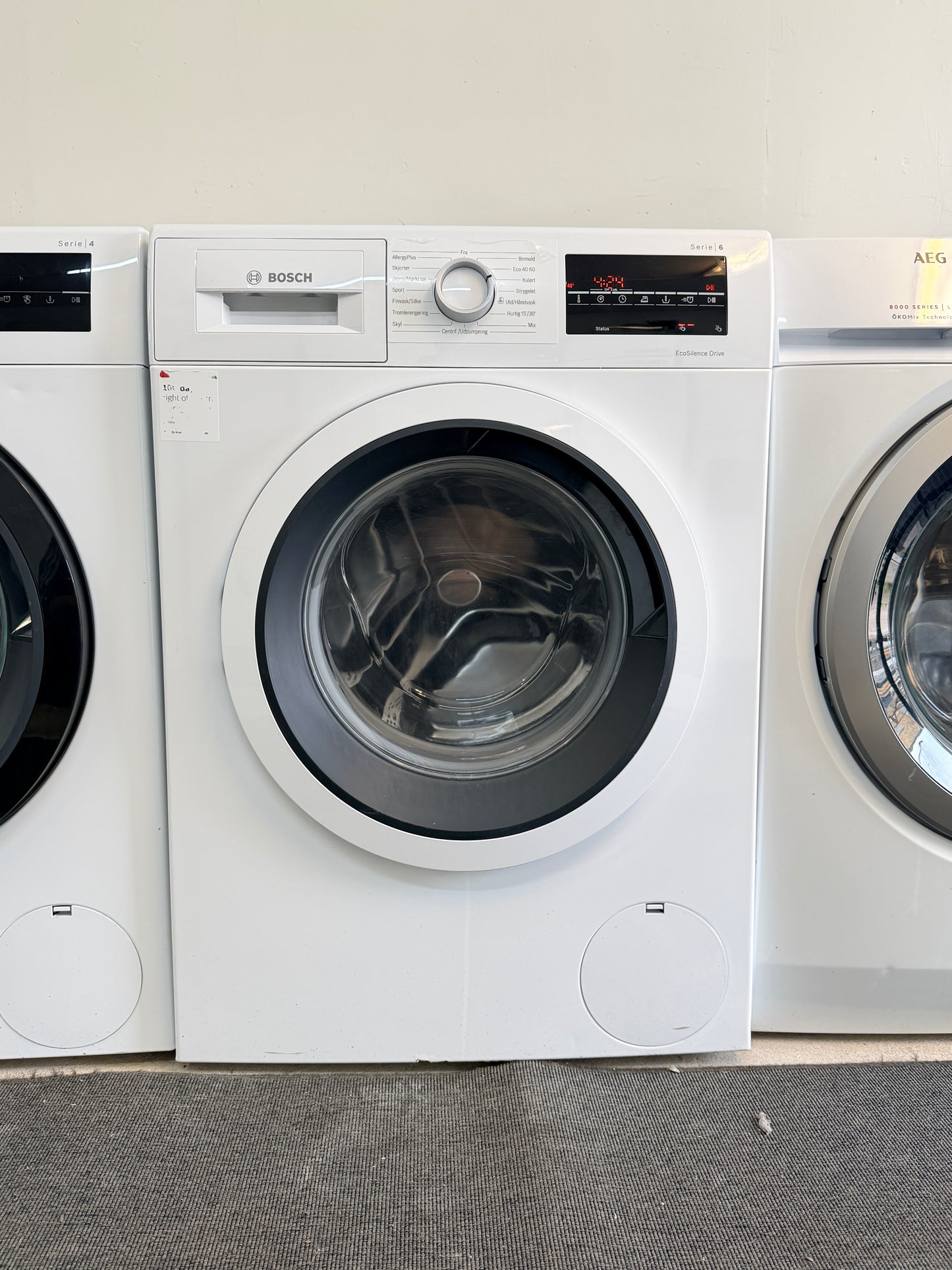 Bosch S6 tvättmaskin