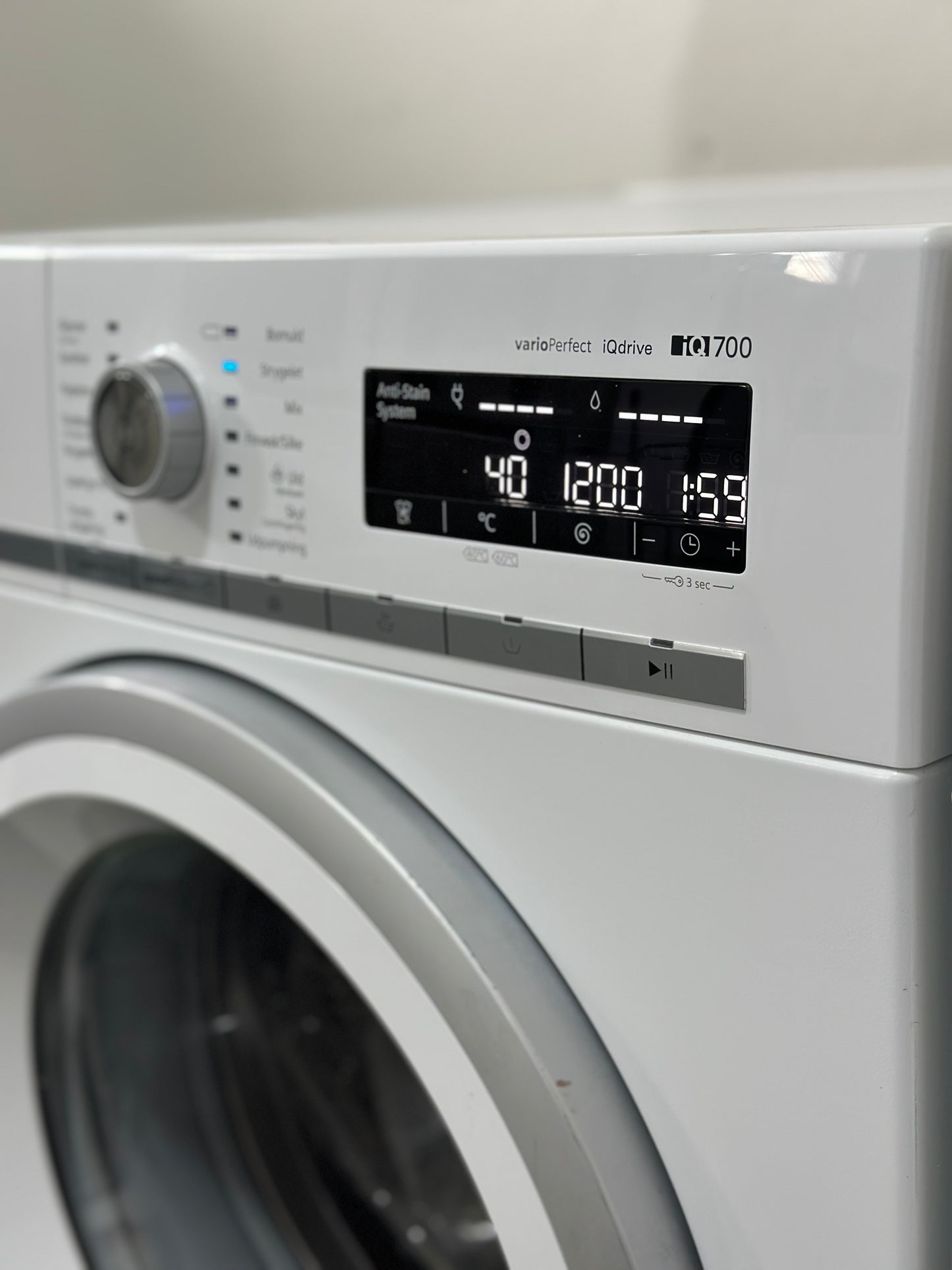 Siemens IQ700 tvätt och tork