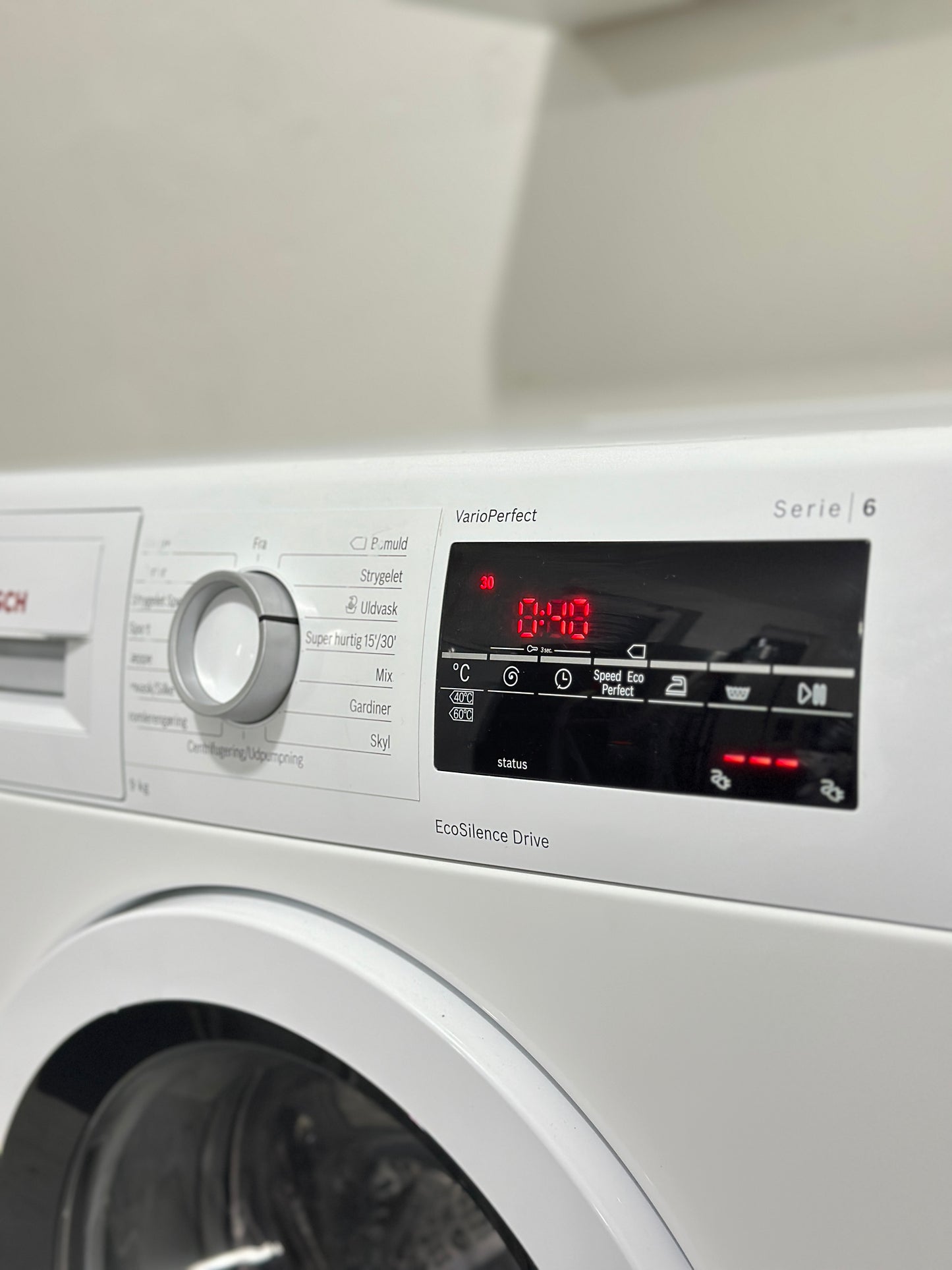 Bosch S6 och S4 tvättmaskin och torktumlare