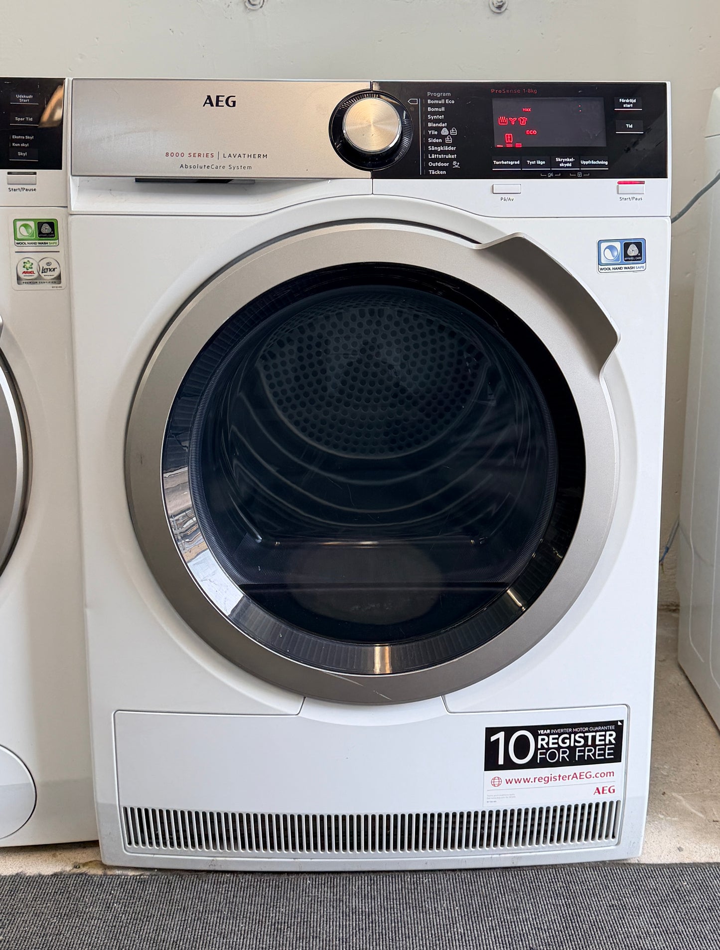 AEG 8000 Series tvättmaskin