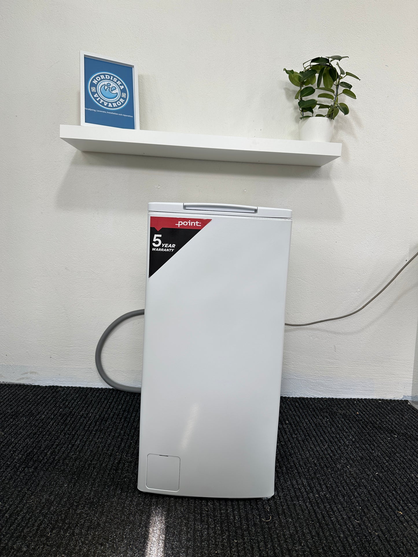 Point PTL550 – Toppmatad Tvättmaskin med smart kapacitet och kompakt design!