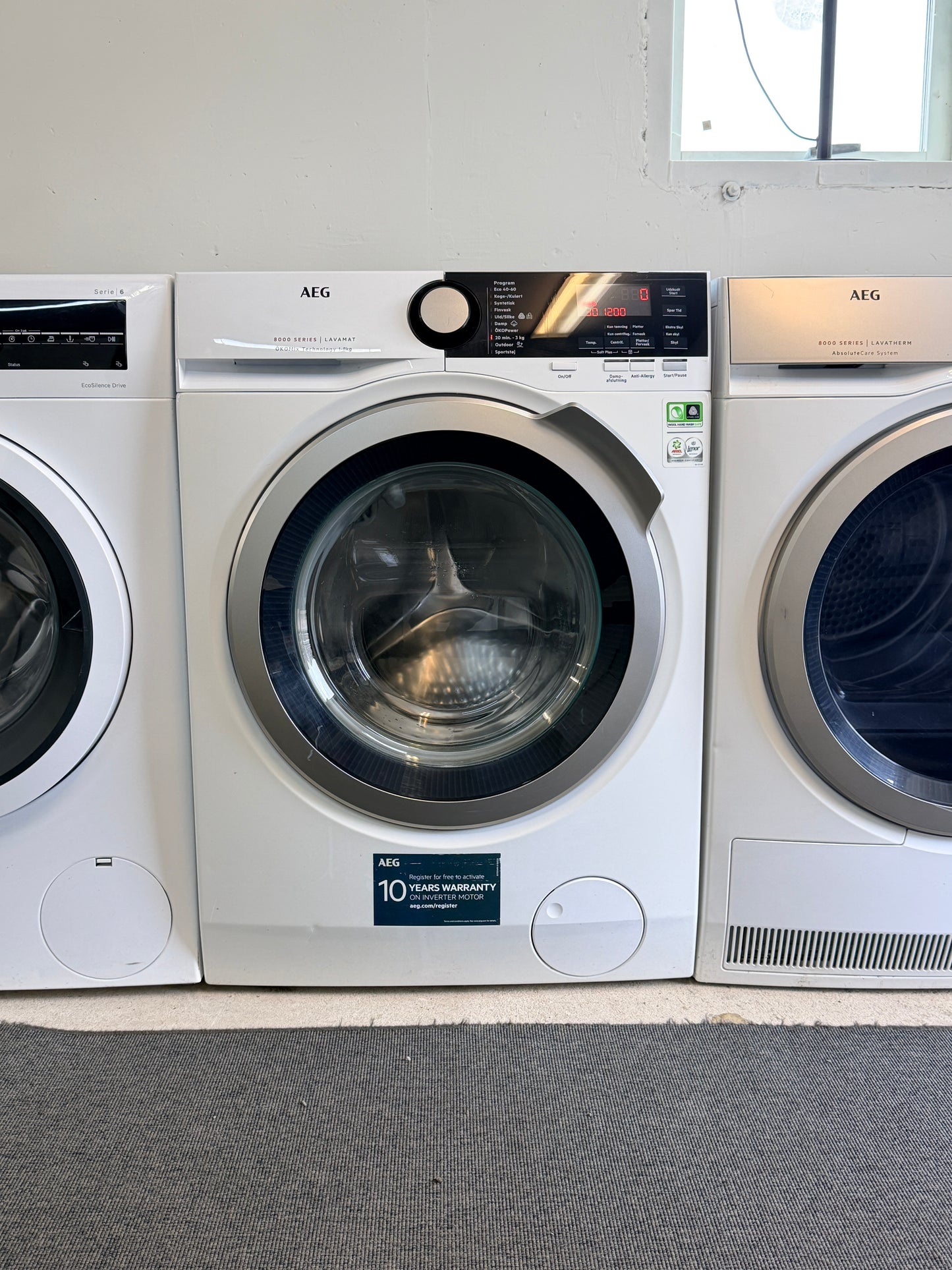 AEG 8000 Series Tvättmaskin