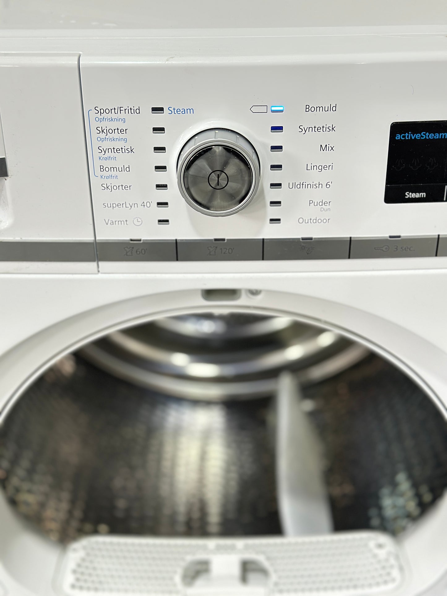 Siemens IQ700 tork och tvättmaskin