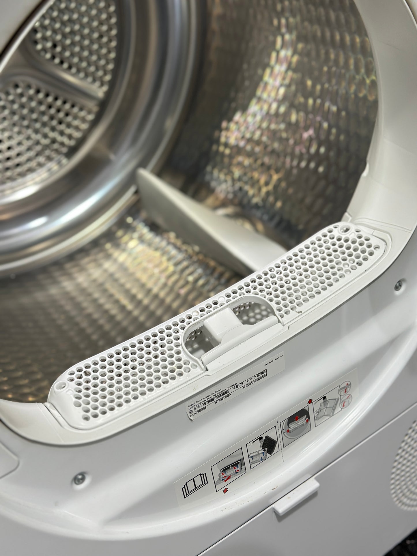 Bosch S8 tvättmaskin och S6 torktumlare