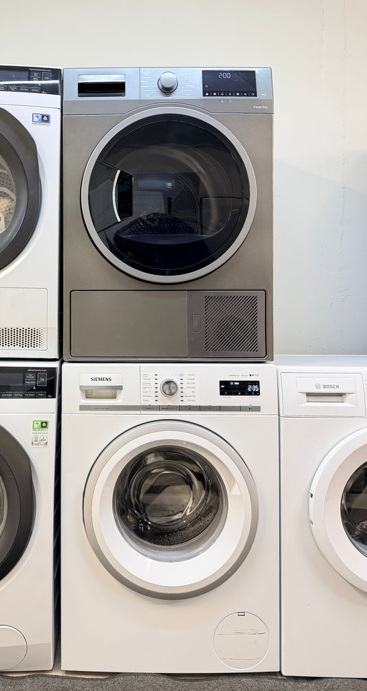 Siemens iQ700 tvättmaskin + Bloomberg torktumlare