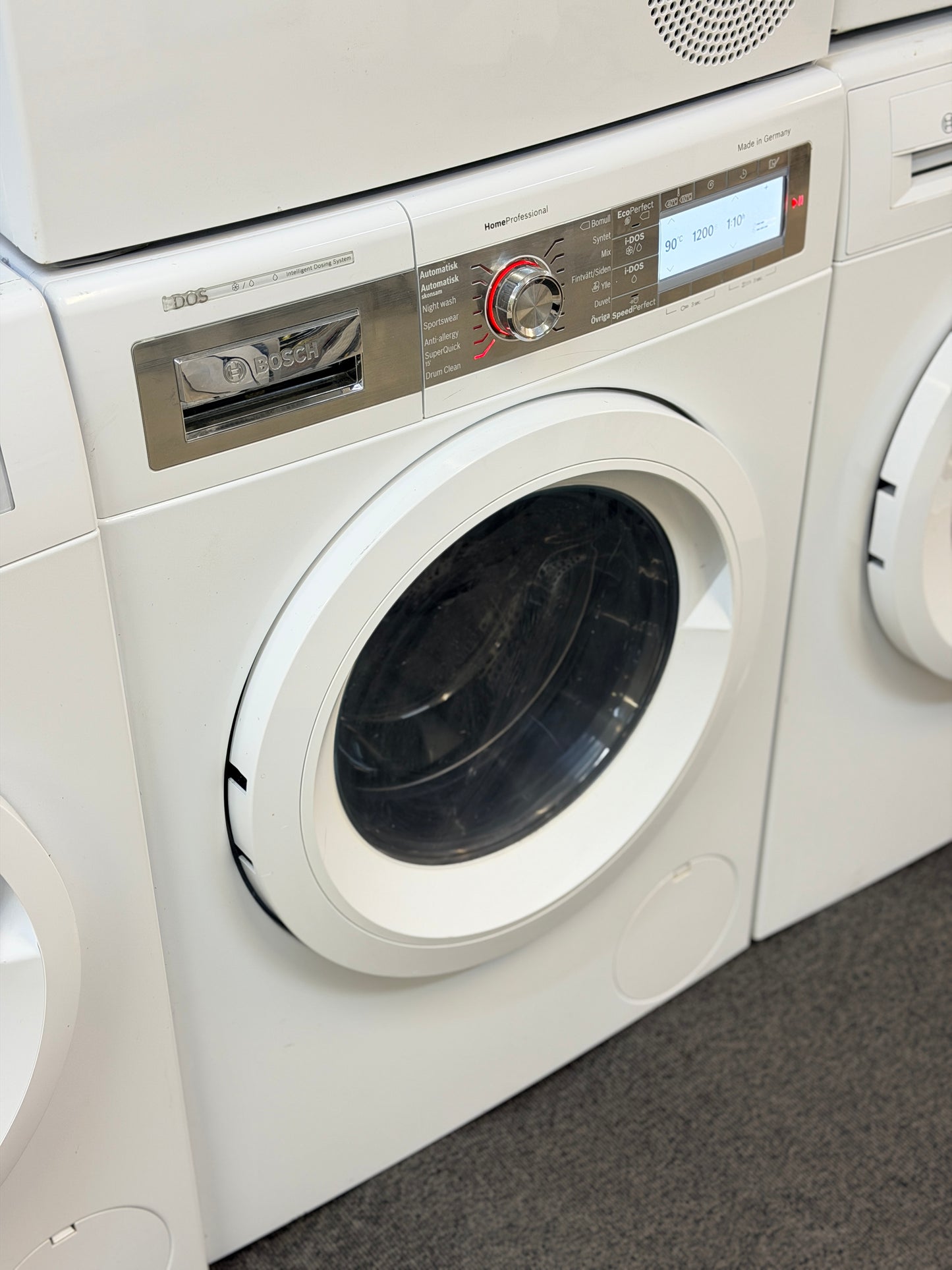 Bosch Serie 6 tvättmaskin och torktumlare