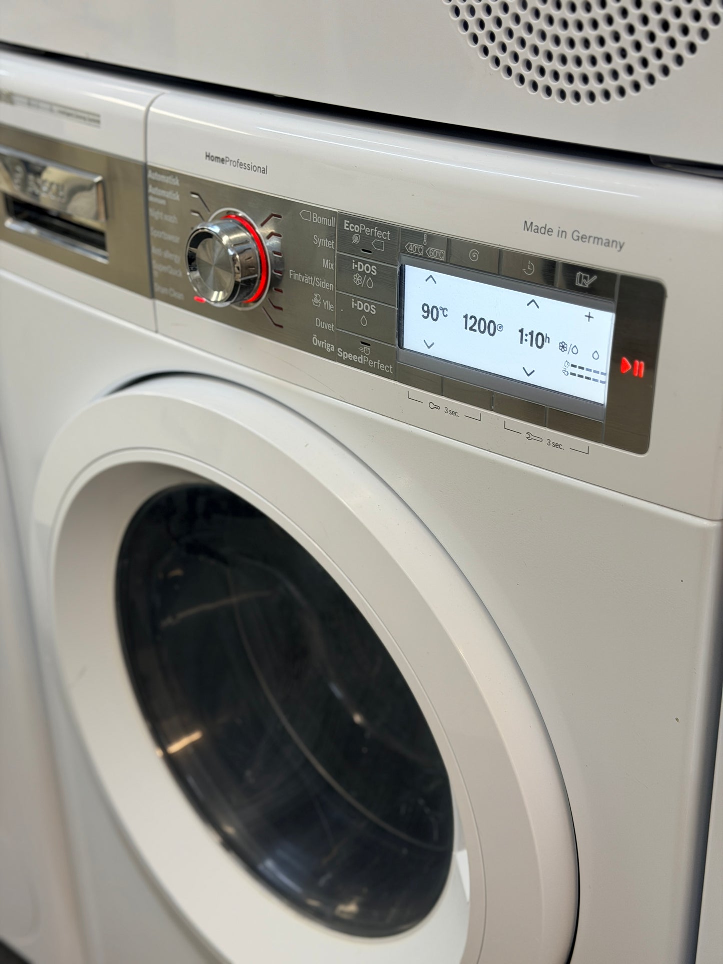 Bosch Serie 6 tvättmaskin och torktumlare